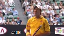 Rafael Nadal vs Kei Nishikori Highlights Australian Open R4 2014