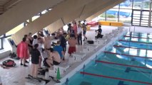 Compétition de plongée avec bouteilles en piscine à Auxerre