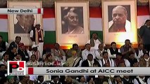 Sonia Gandhi at AICC Session: Communal forces and divisive ideology are the biggest enemies