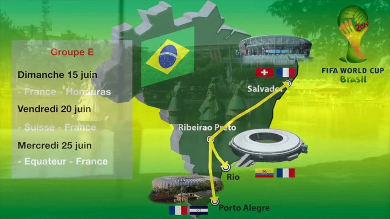 Coupe du Monde 2014 _ le stade Arena Fonte Nova de Salvador