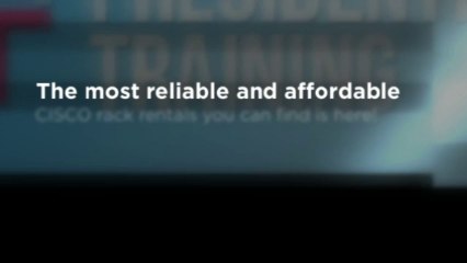 CCIE Rack Rentals - http://presidential-training.com