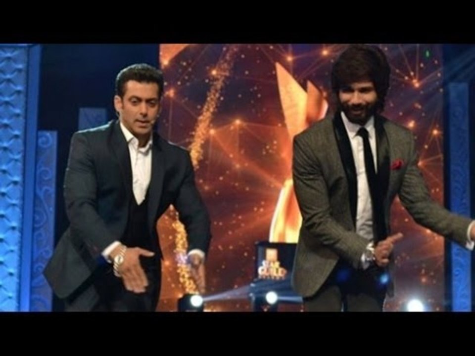 Salman Khan & Shahid Kapoor's Performance @ Star Guild Awards 2014 !