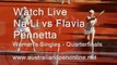 how to watch Aus Open  Women's Singles - Quarterfinals  Na Li vs Flavia Pennetta