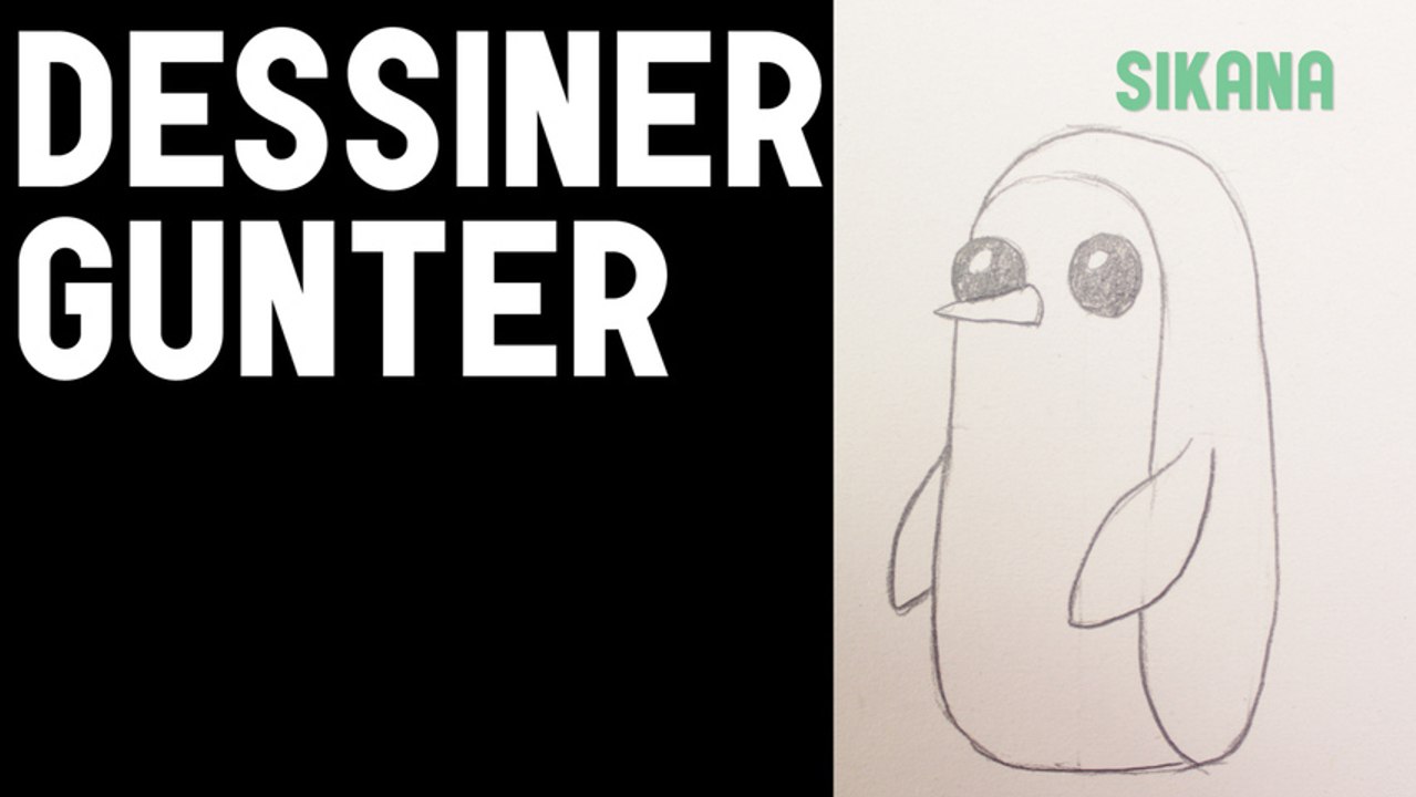 Comment dessiner Gunter d'adventure Time