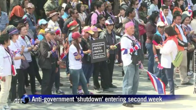 Bangkok 'shutdown' enters second week