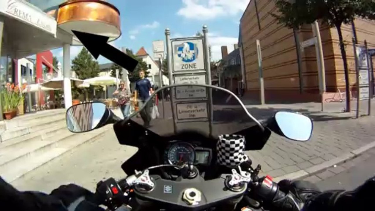 Gsxr 1000 K6 0-250 kmh Acceleration-Test (GoPro HD)