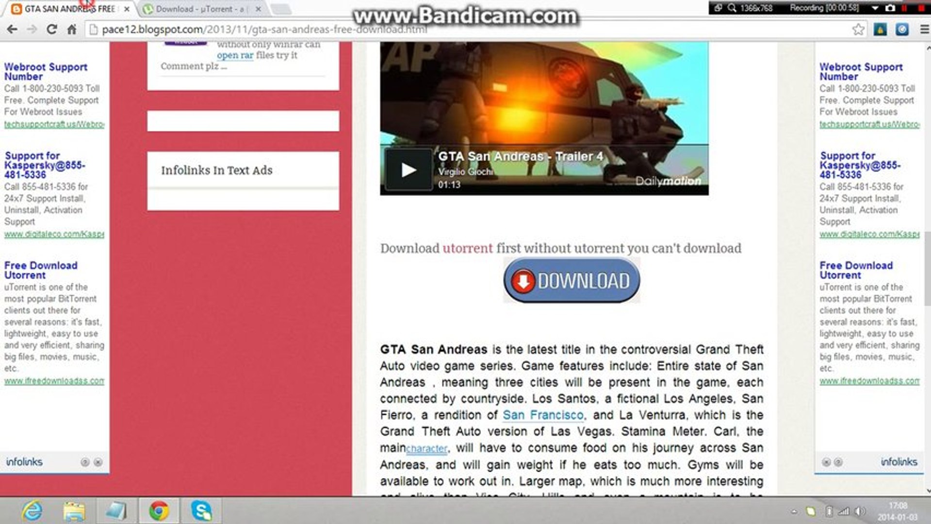 How To Download Gta San Andreas For Pc Video Dailymotion