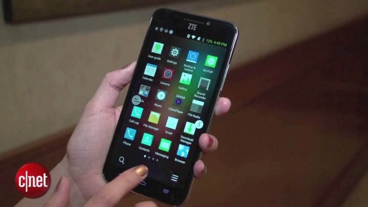 CES 2014 : smartphone ZTE Grand SII