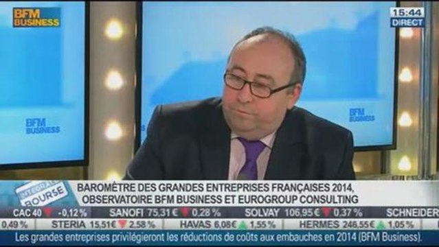 Les perspectives des grandes entreprises françaises pour 2014: Gilles Bonnenfant, dans Intégrale Bourse – 20/01