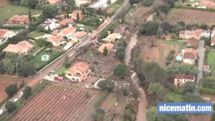 Intempéries dans le Var : les dégâts vus du ciel
