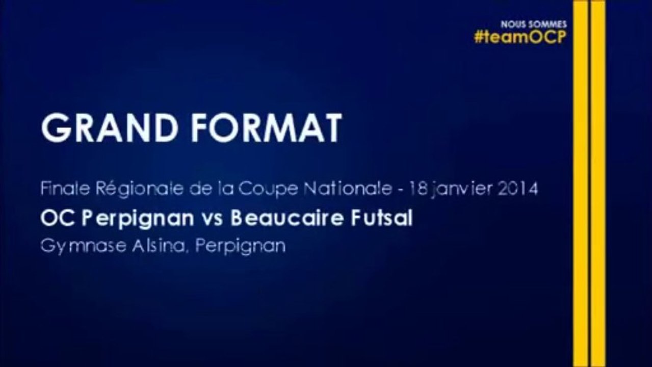Futsal : OC Perpignan vs Beaucaire Futsal