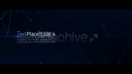 Constellation - After Effects Template