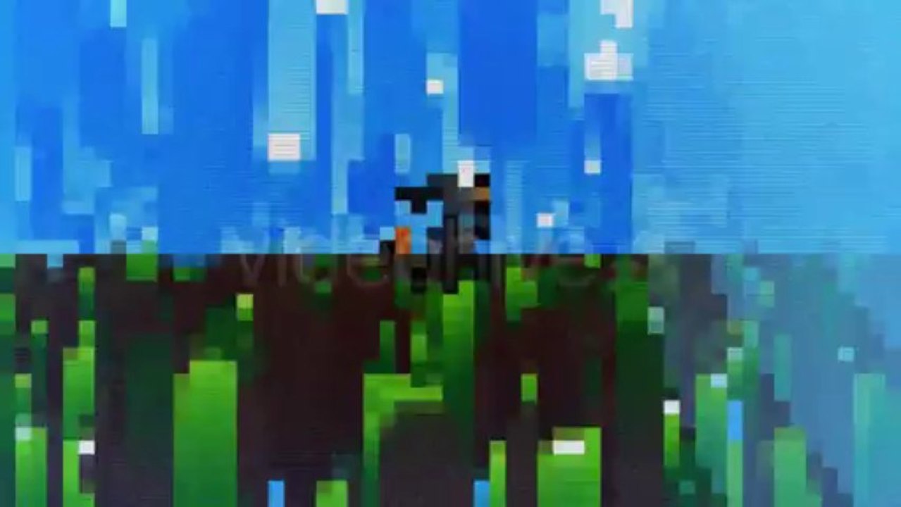 8-bit Logo Reveal - After Effects Template