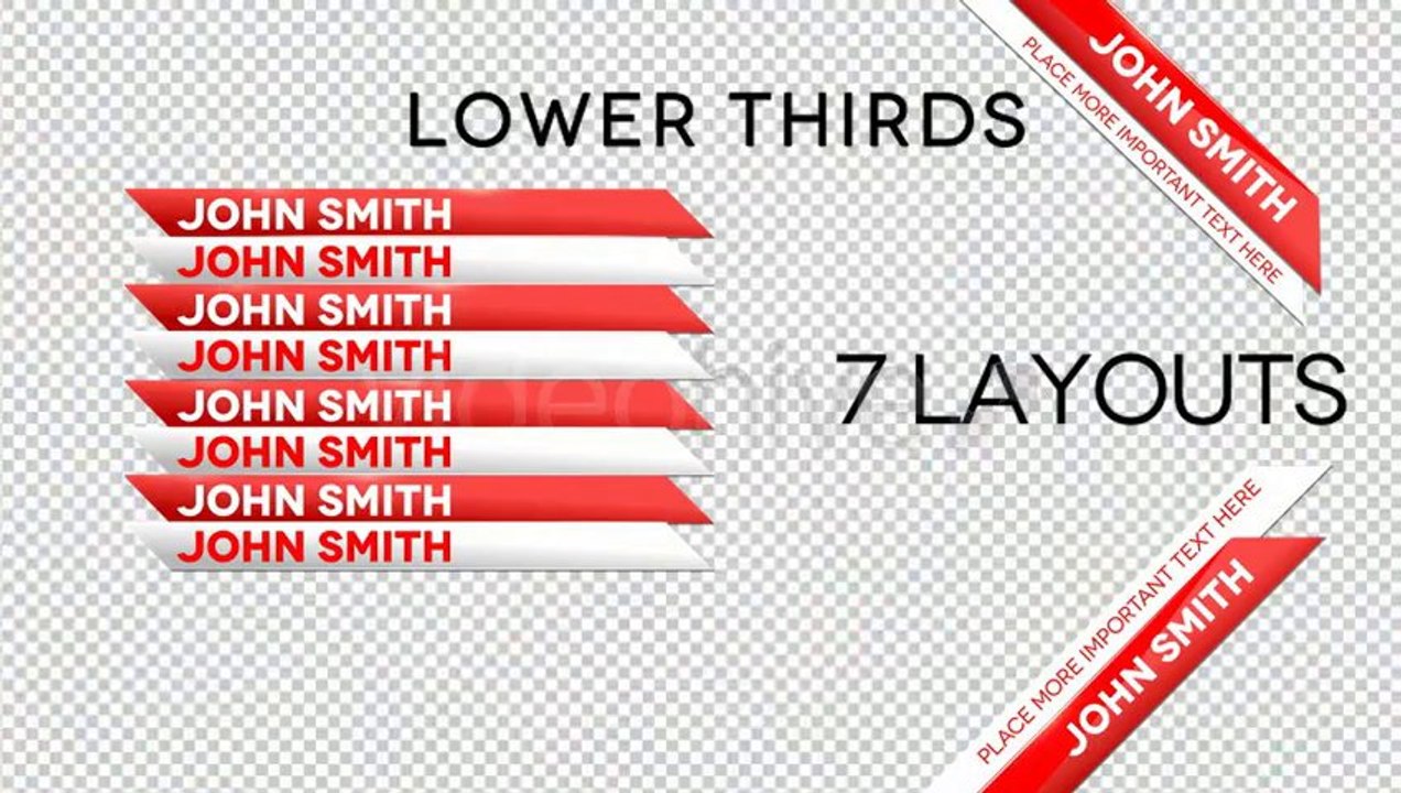 Impact Lower Thirds - After Effects Template