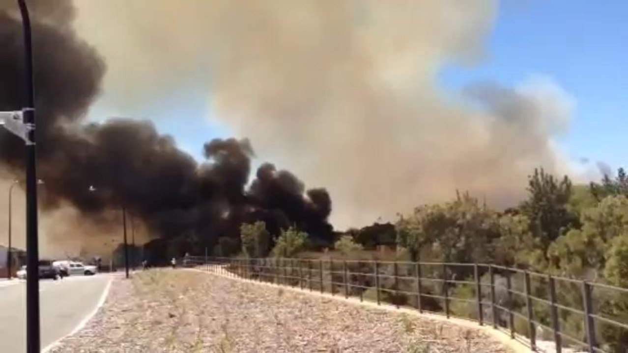 Bushfire Sweeps Through Ellenbrook in Australia