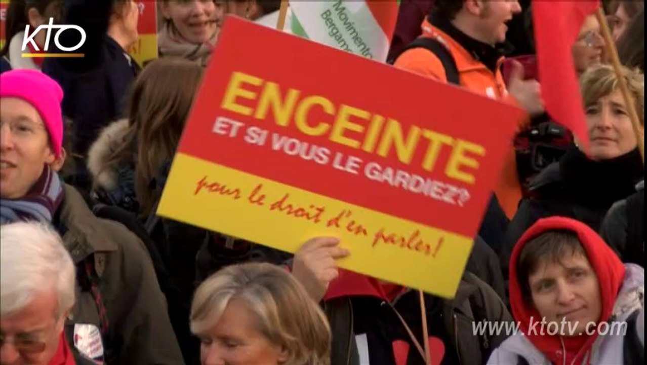 Jean-Marie Le Méné : "C'est peut-être la dernière Marche pour la vie !"