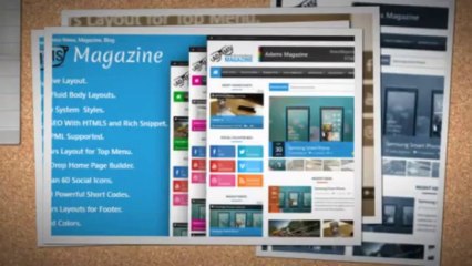 Adams Responsive WordPress News Magazine Blog Download