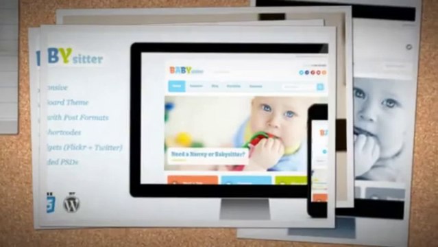 Babysitter Responsive WordPress Theme Download