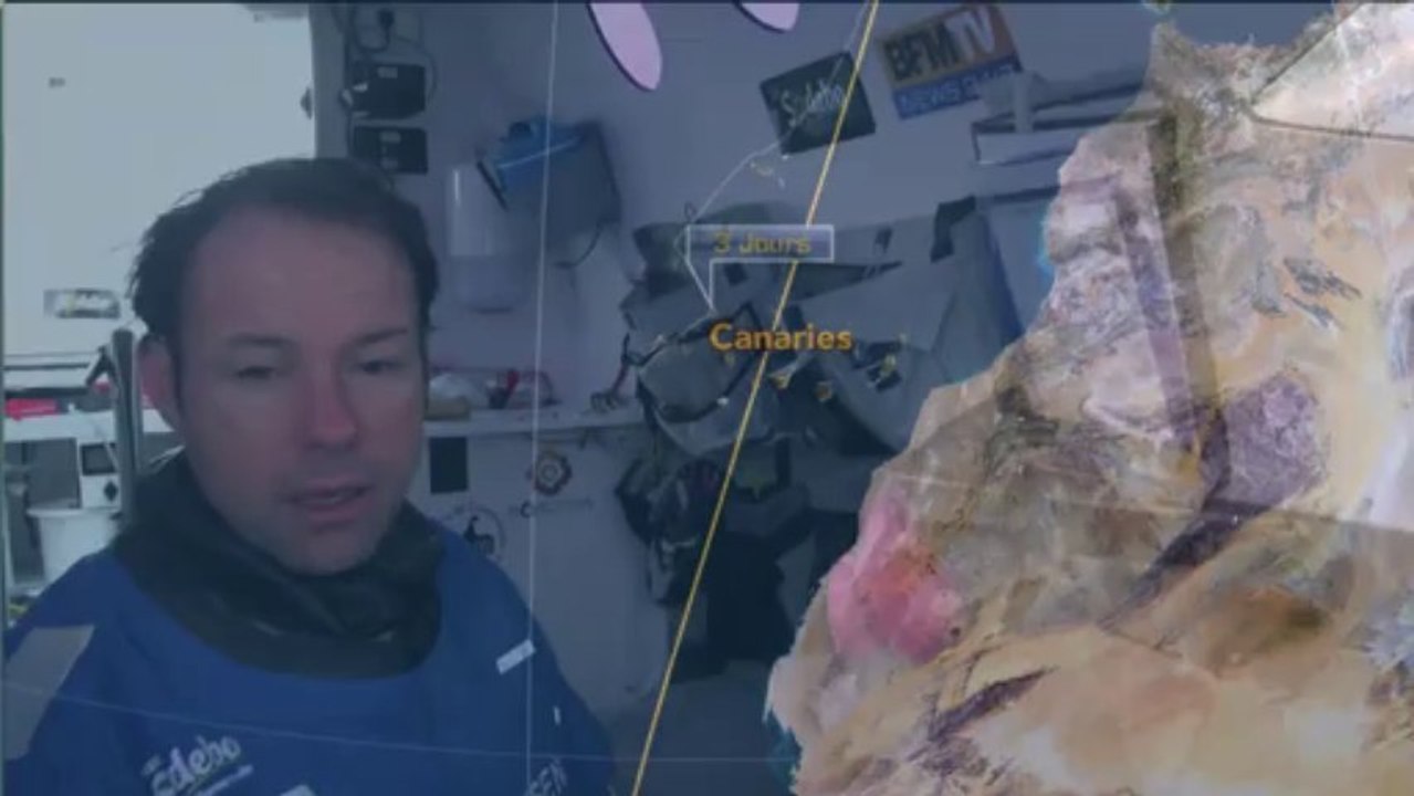 Sodebo - Tour du Monde 2014 : Vidéo du bord - J3: Ca glisse au large de Madère