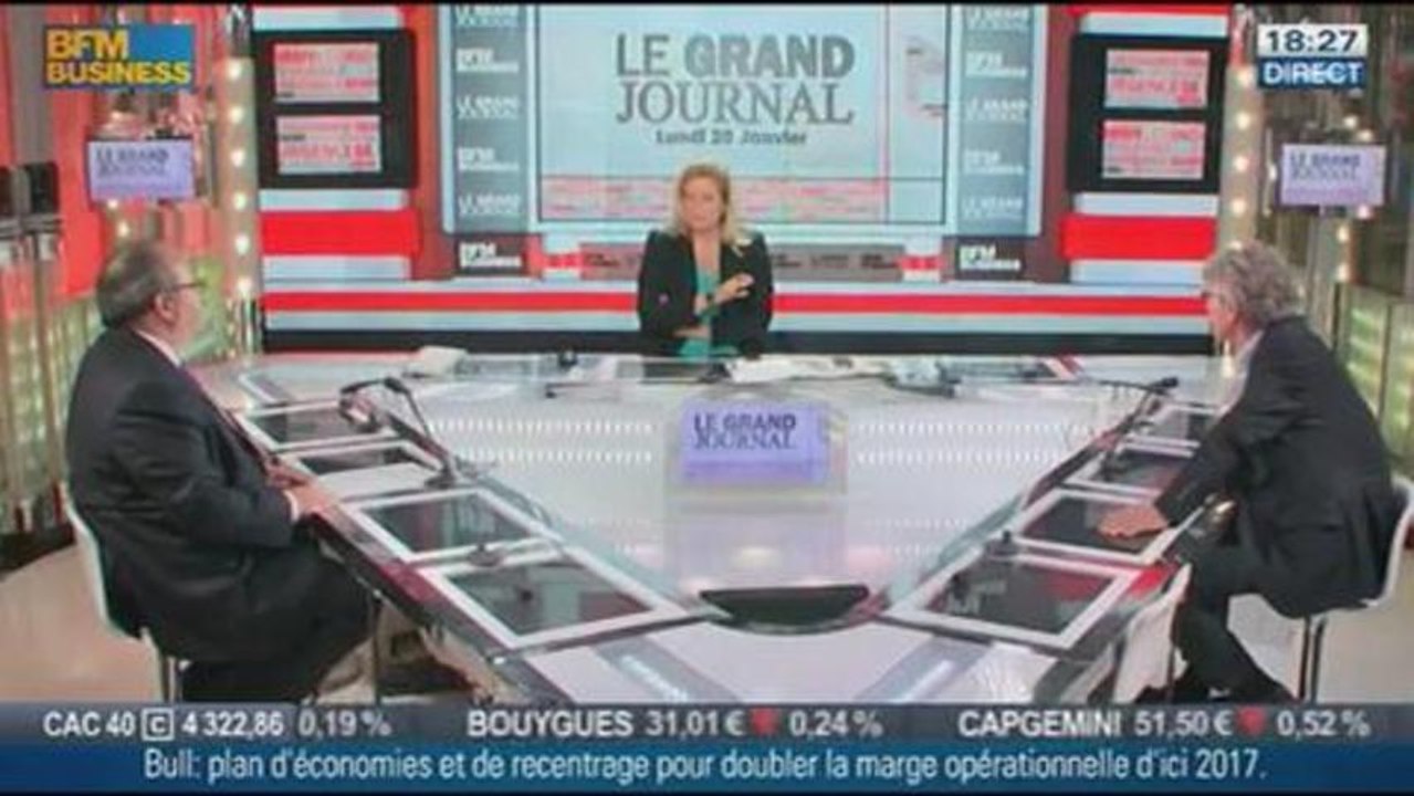 Jean-Claude Mailly, secrétaire général de Force Ouvrière, dans Le Grand Journal – 20/01 2/4