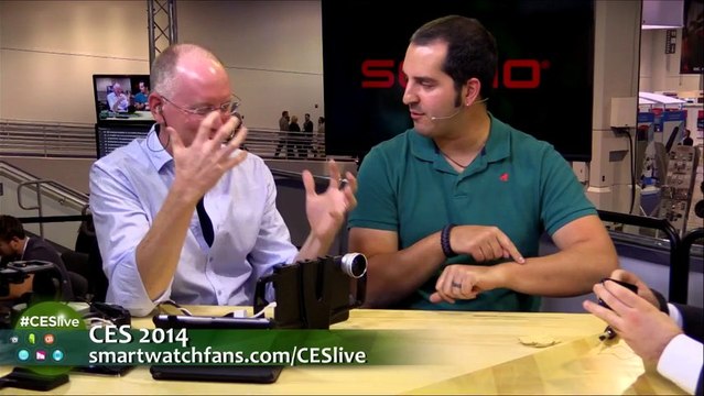 #CESlive: Neptune Pine is a Big-Screen Smart Watch - GeekBeat Tips & Reviews