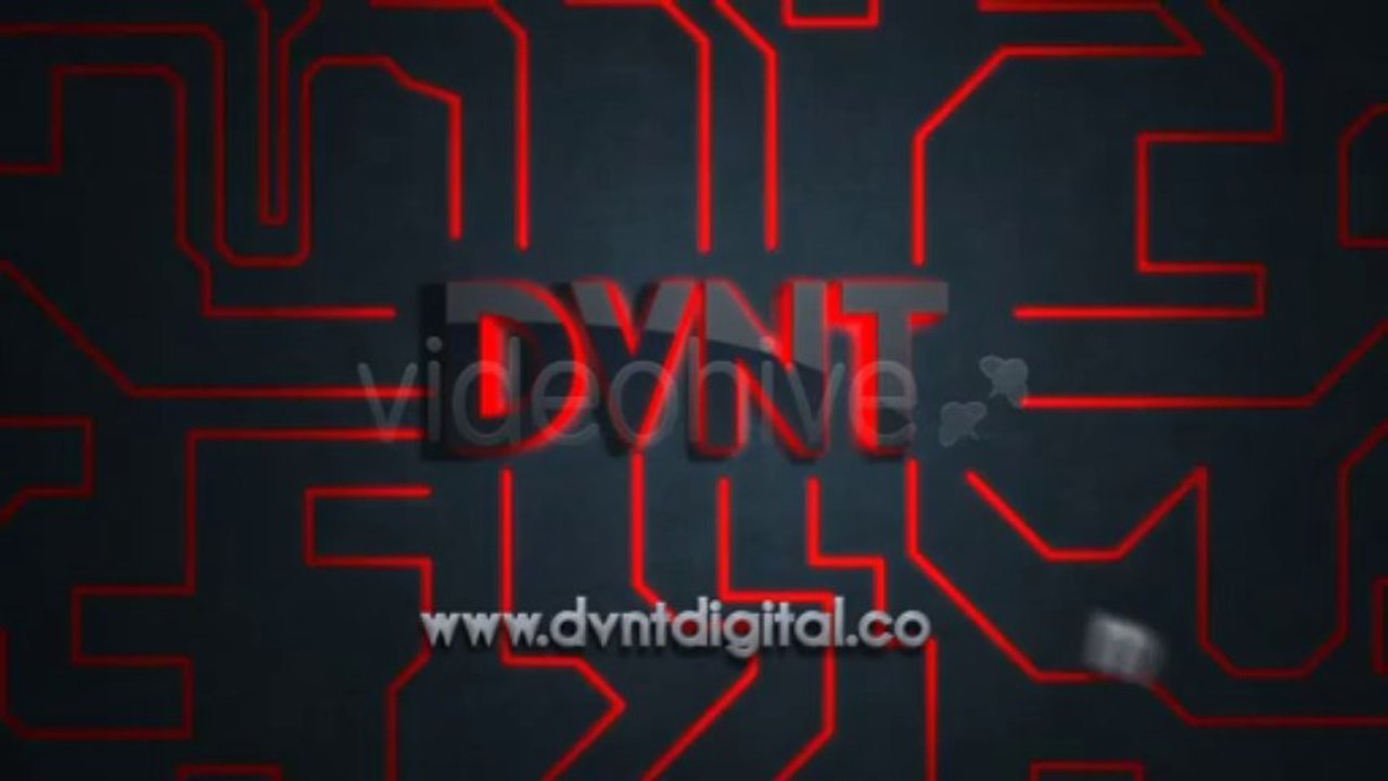 Red ProtoX Logo Stinger - After Effects Template