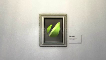 Peaceful Logo Presented Inside A Wall - After Effects Template