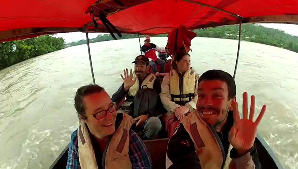 Canoe en Amazonie