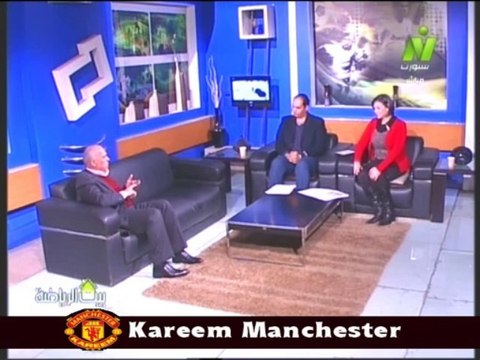 الاعلاميين خالد لطيف وسماح عمار في بيت الرياضه مع الناقد الرياضي رضوان الزياتي 20 يناير 2014