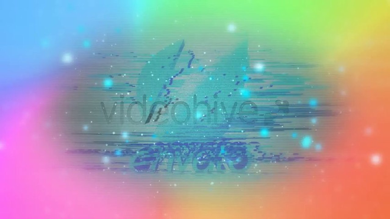 Bad Signal 3D Shattered Logo - After Effects Template