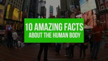 10 Amazing Facts About the Human Body