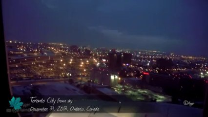 Landing at Toronto Pearson Airport