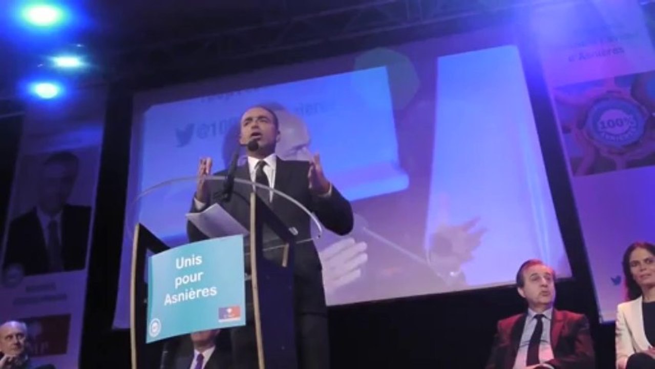 Ils soutiennent Manuel Aeschlimann  pour Asnières 2014 : Roger Karoutchi et Jean François Copé