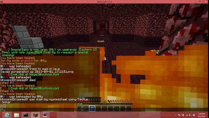 Minecraft Minigame_ NETHER PVP!