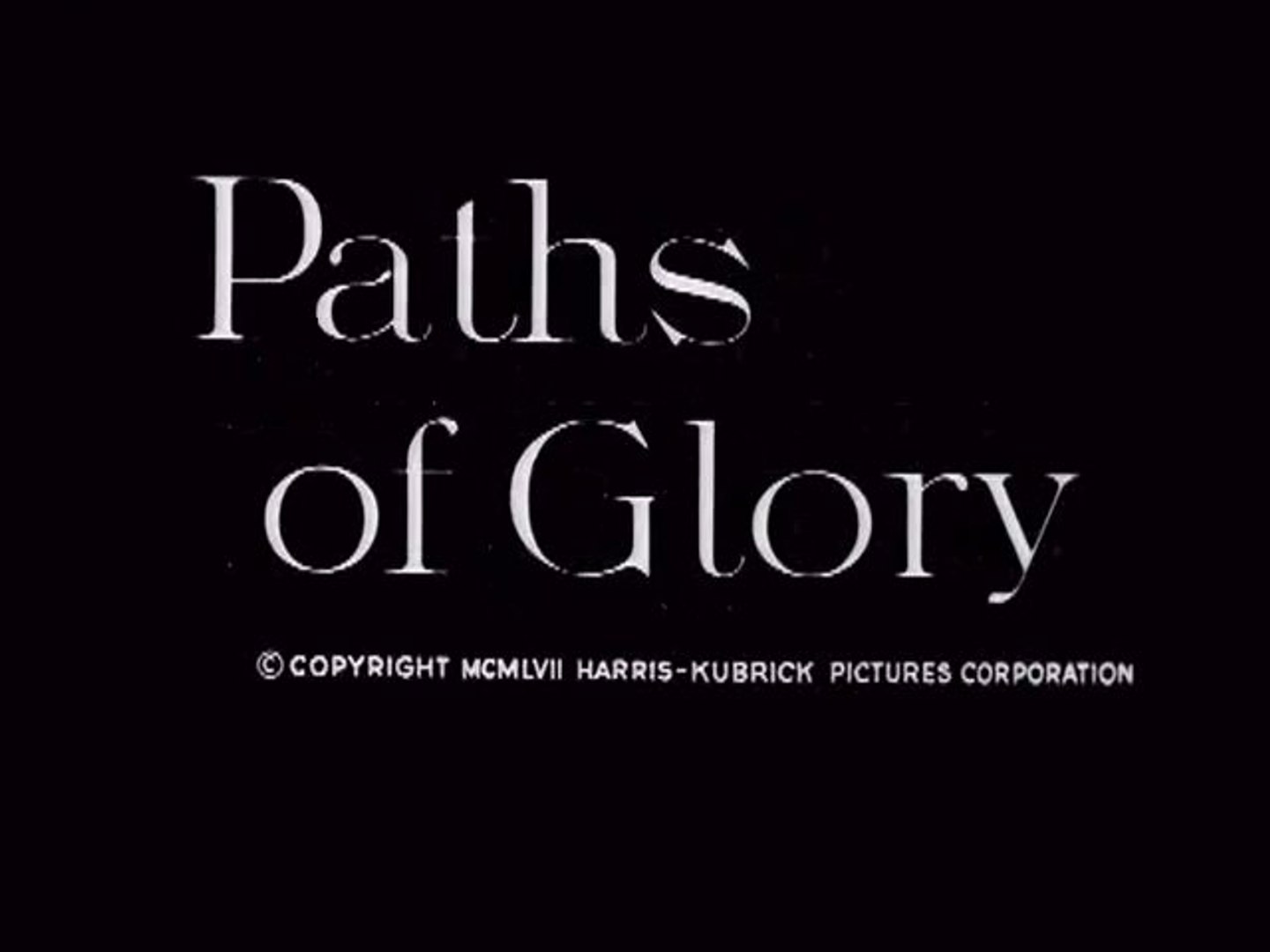 Sentiers De La Gloire Film Complet  : Kirk Douglas, Ralph Meeker, Adolphe Menjou And Others.