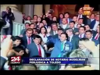 Declaraciones de Rudelman comprometen a Toledo en caso Ecoteva