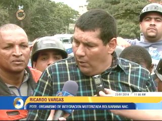 Protestan en la Río de Janeiro para discutir control de tránsito de motorizados