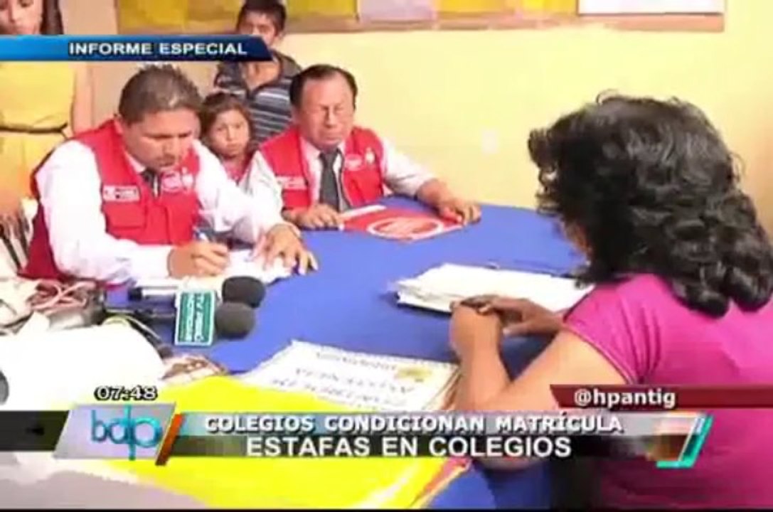 Padres de Familia denuncian abusos y cobros excesivos en colegios limeños