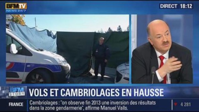 BFM Story: Le nombre de cambriolages et de vols est à la hausse en 2013 - 23/01
