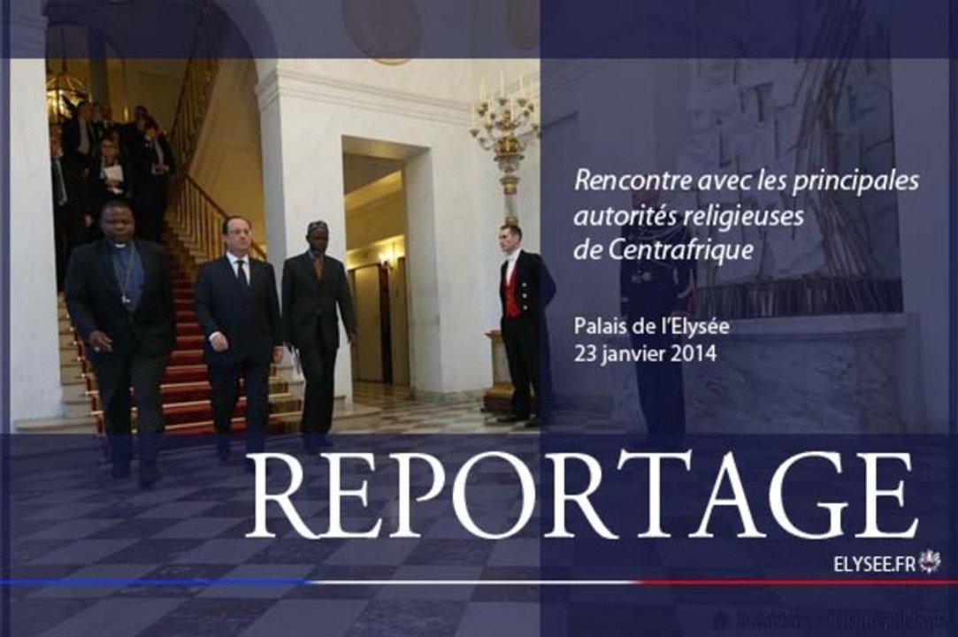 Rencontre avec les principales autorités religieuses de Centrafrique