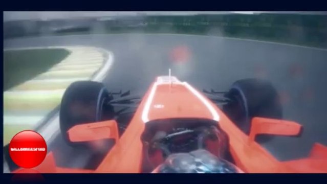 F1 2013 BRAZIL GP FP2 ONBOARD HIGHLIGHTS