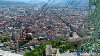 Le téléphérique de la bastille à Grenoble (Franceguidetour, HD, isère, Notrebellefrance)