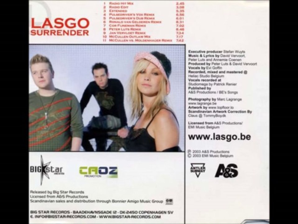 Lasgo - Surrender (McCullen Outlaw Mix)