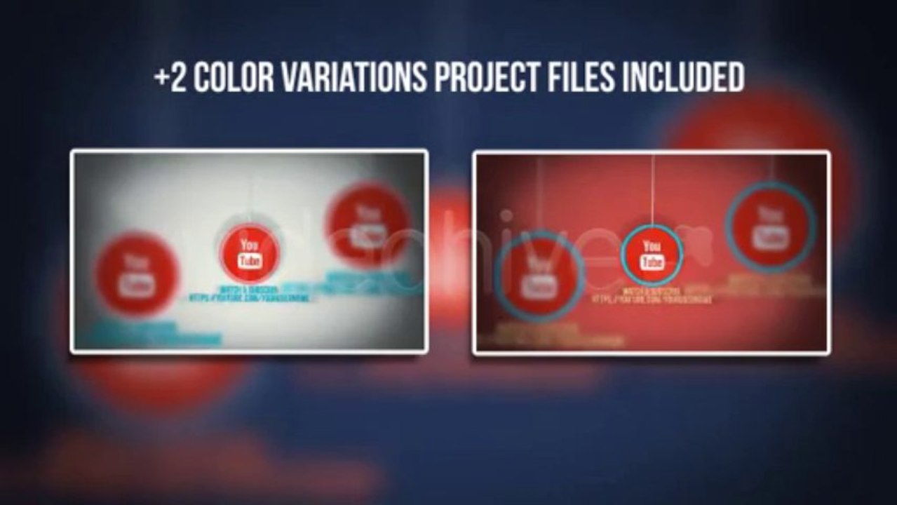 Bouncing Social Networks Videohive After Effects Project