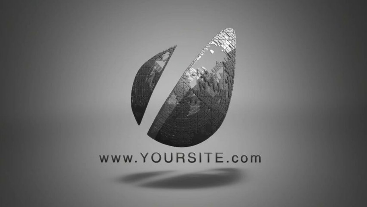 Rotated Logo Contour - After Effects Template