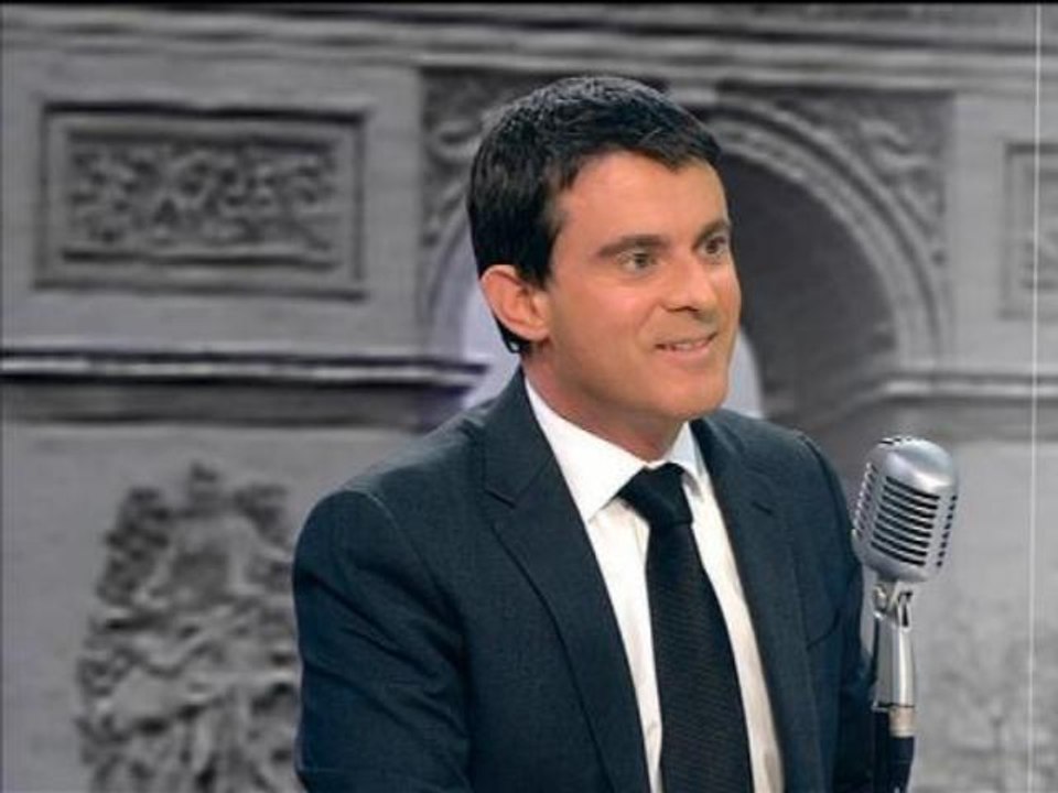 Manuel Valls:  "ce n'est pas la première fois que je baisse dans les sondages" - 21/01