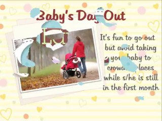 Parenting Tips for Baby's First Month