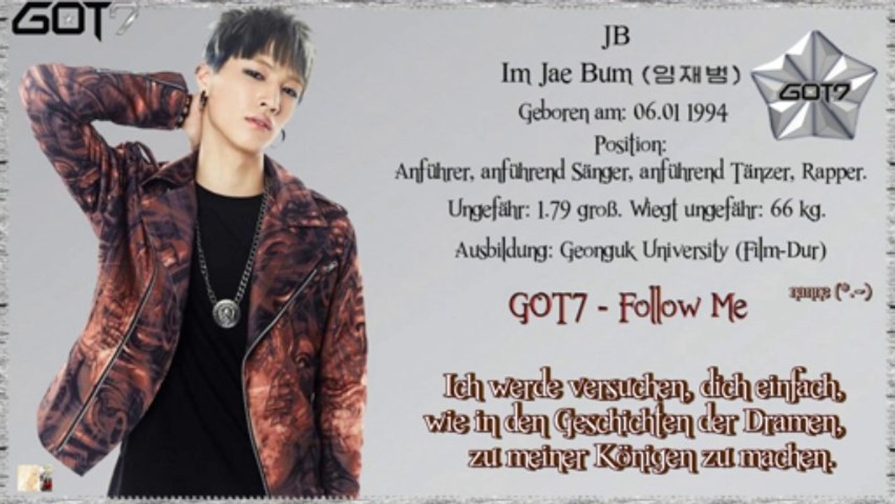 GOT7  - Follow Me k-pop [german sub]