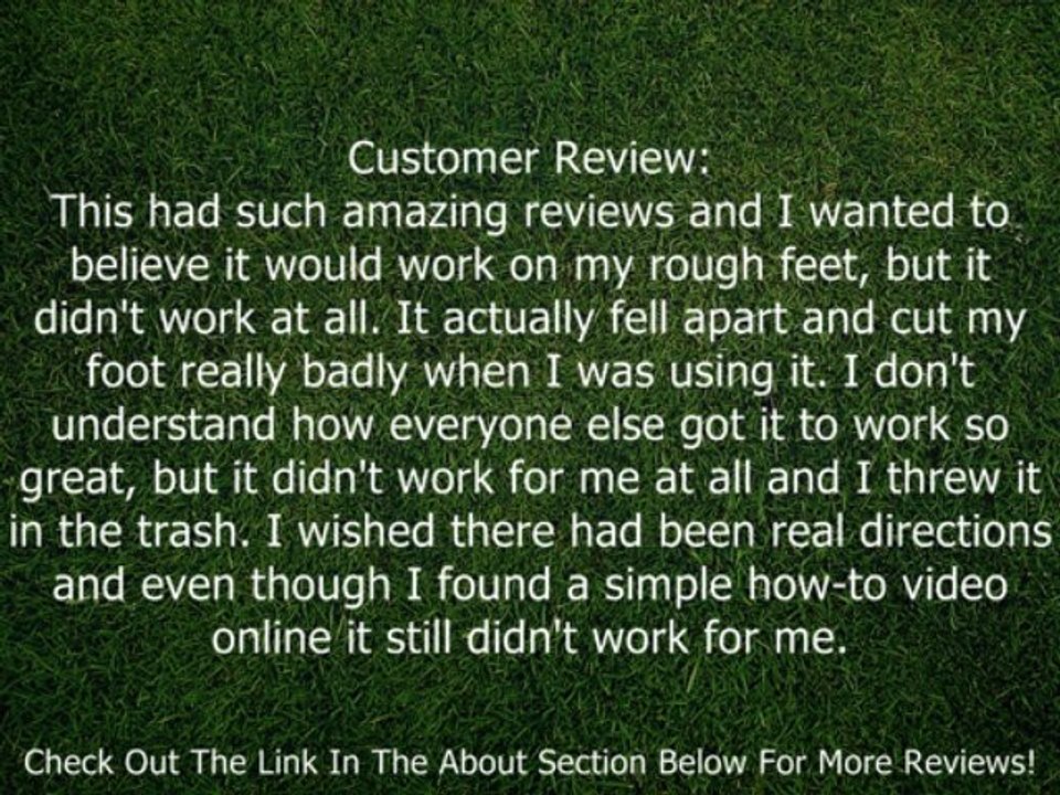 Tweezerman  Safety Slide Callus Shaver with Rasp Review