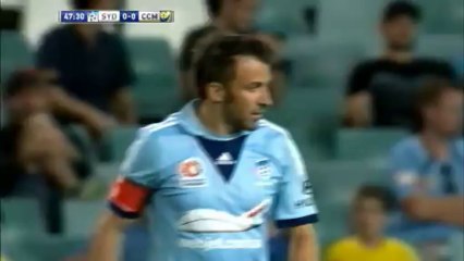 Del Piero nie popisał się przy rzucie wolnym
